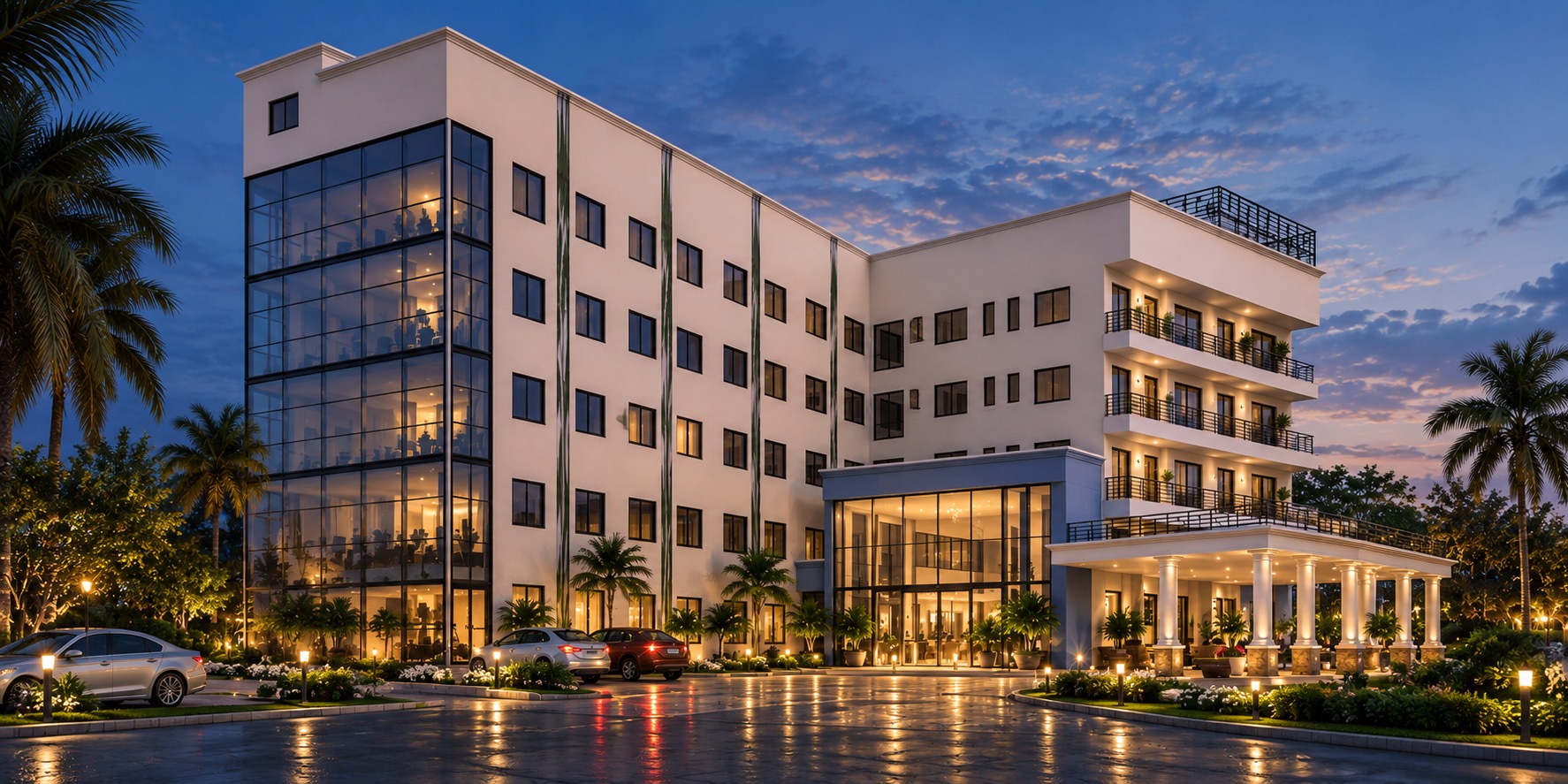 Klagon Hills, evening concept view